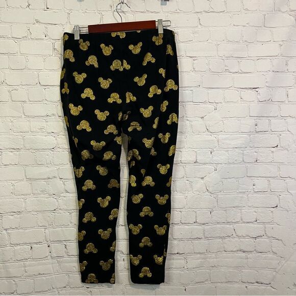 Disney Golden Mickey Mouse Leggings size 2 - Picture 4 of 5